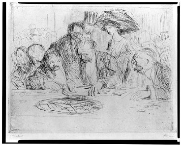 A la table de jeu) - Forain LCCN2004665134