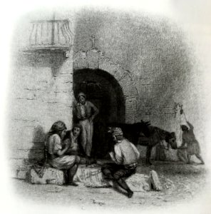 A la puerta de la posada