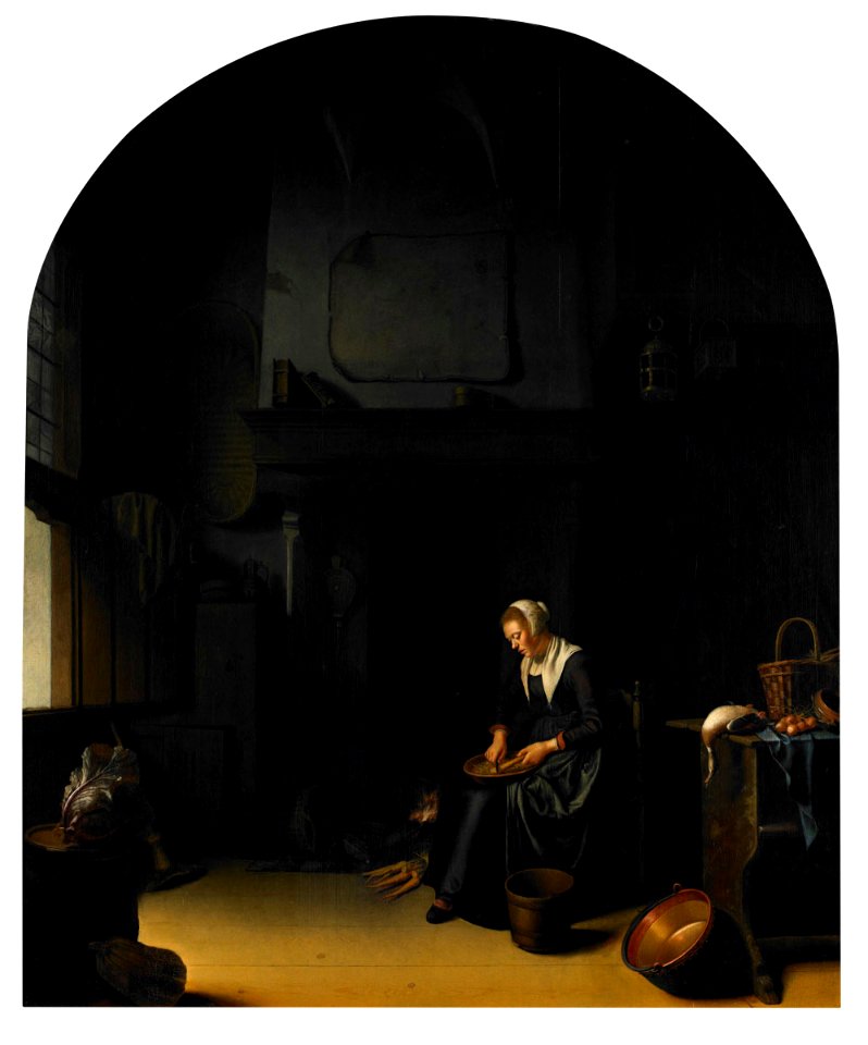 A Kitchen Interior-IsaackKoedijck-BMA