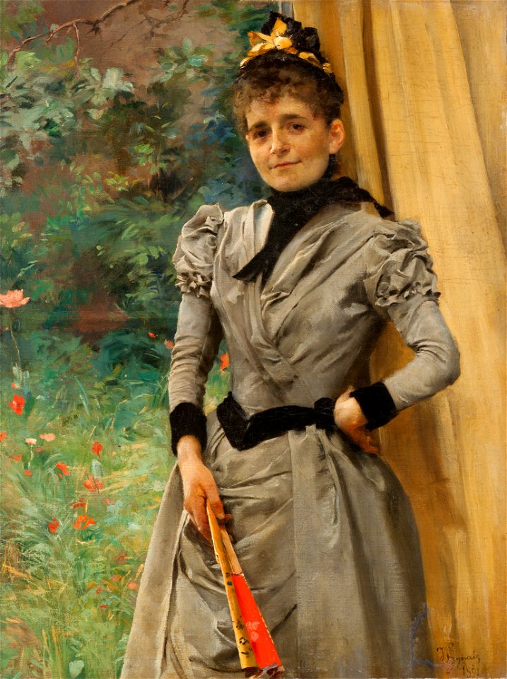 A Lady by Vojtěch Hynais