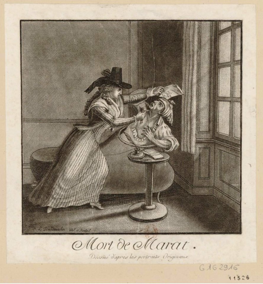 A L Dumoulin - Mort de Marat