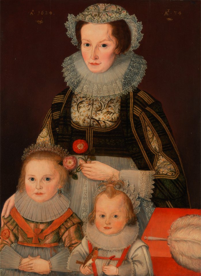 A Lady and Her Two Children - Google Art Project