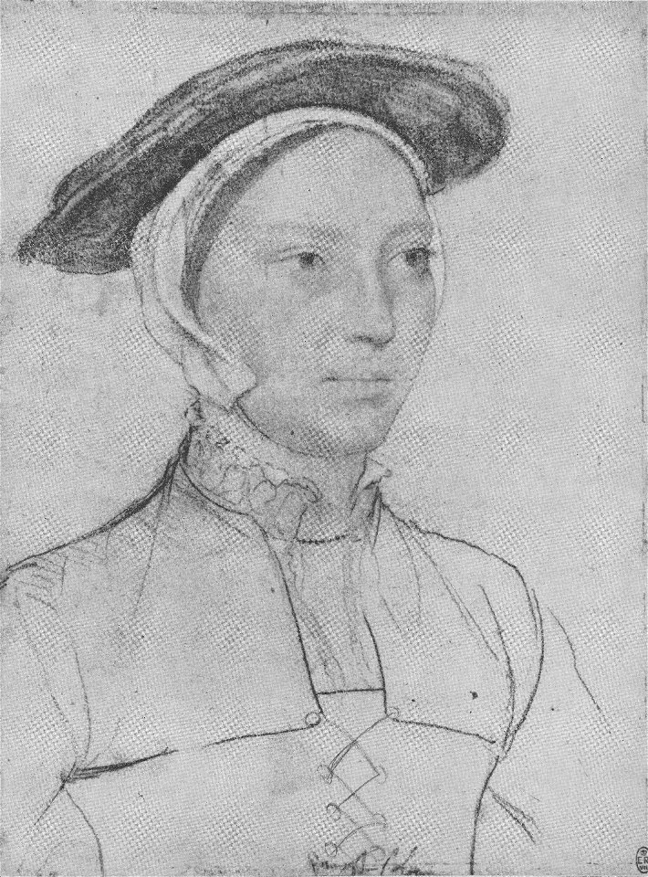 A Lady, unknown, by Hans Holbein the Younger