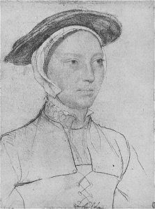 A Lady, unknown, by Hans Holbein the Younger