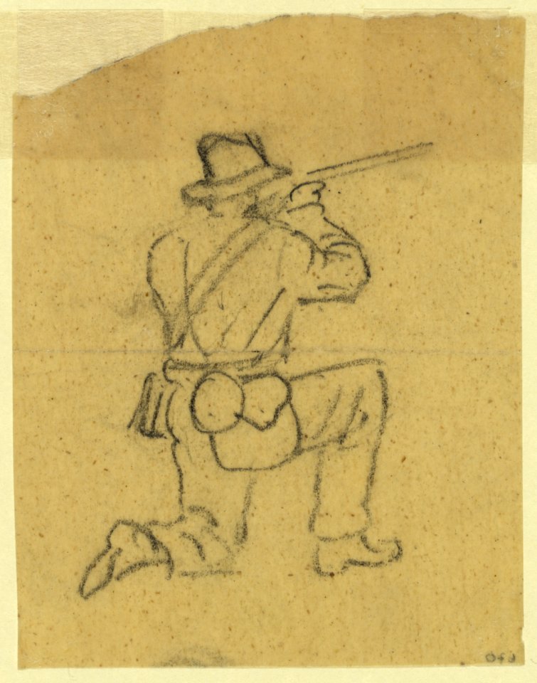 A kneeling rifleman LCCN2004660926