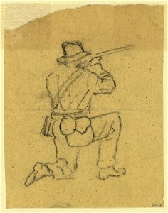 A kneeling rifleman LCCN2004660926