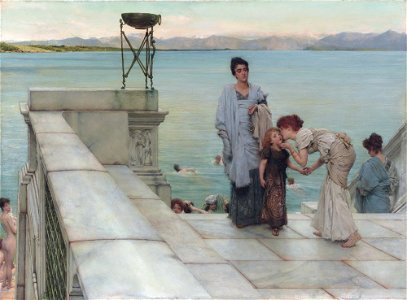A kiss, by Lawrence Alma Tadema