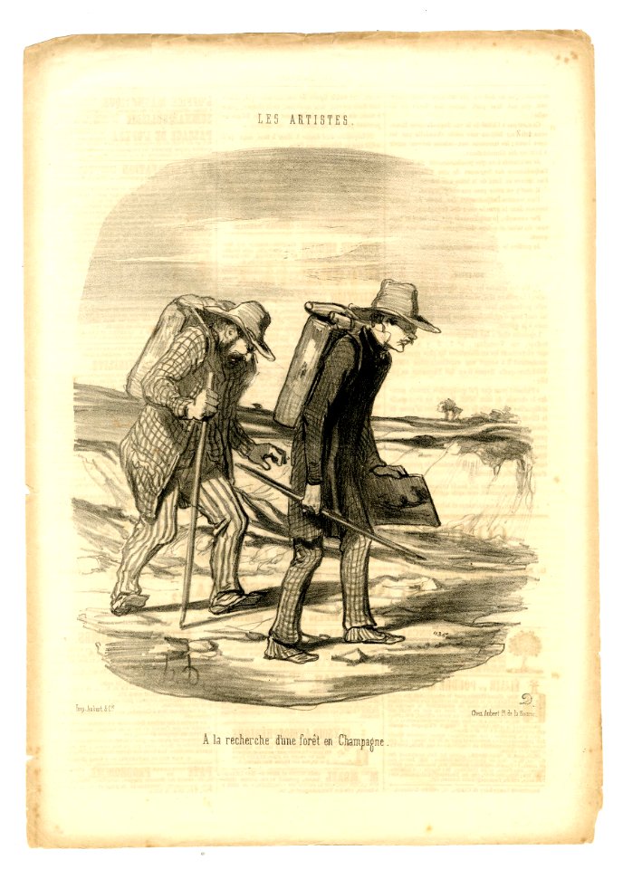 A la recherche d'une forêt en Champagne (Looking for a forest in Champagne) (BM 1939,0602.30)
