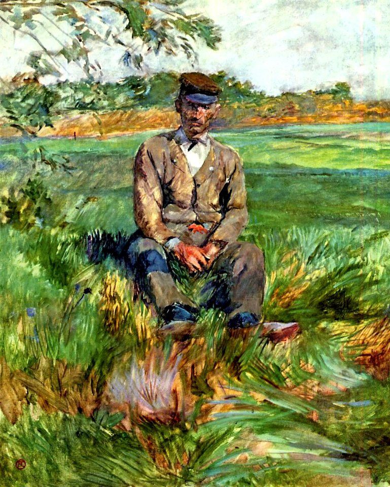 A Laborer at Celeyran 1882 Henri de Toulouse-Lautrec
