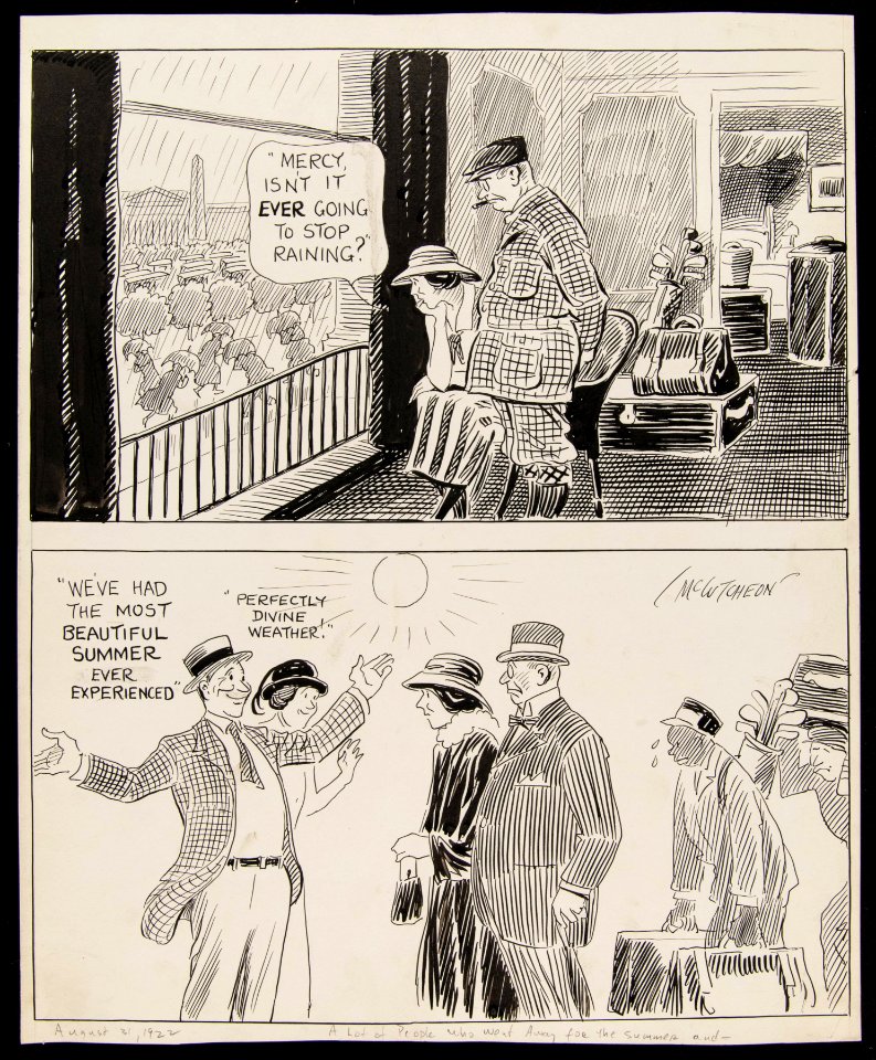 A lot of people who went away for the summer and-- August 31, 1922 (NBY 5527)