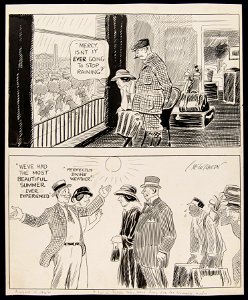 A lot of people who went away for the summer and-- August 31, 1922 (NBY 5527)