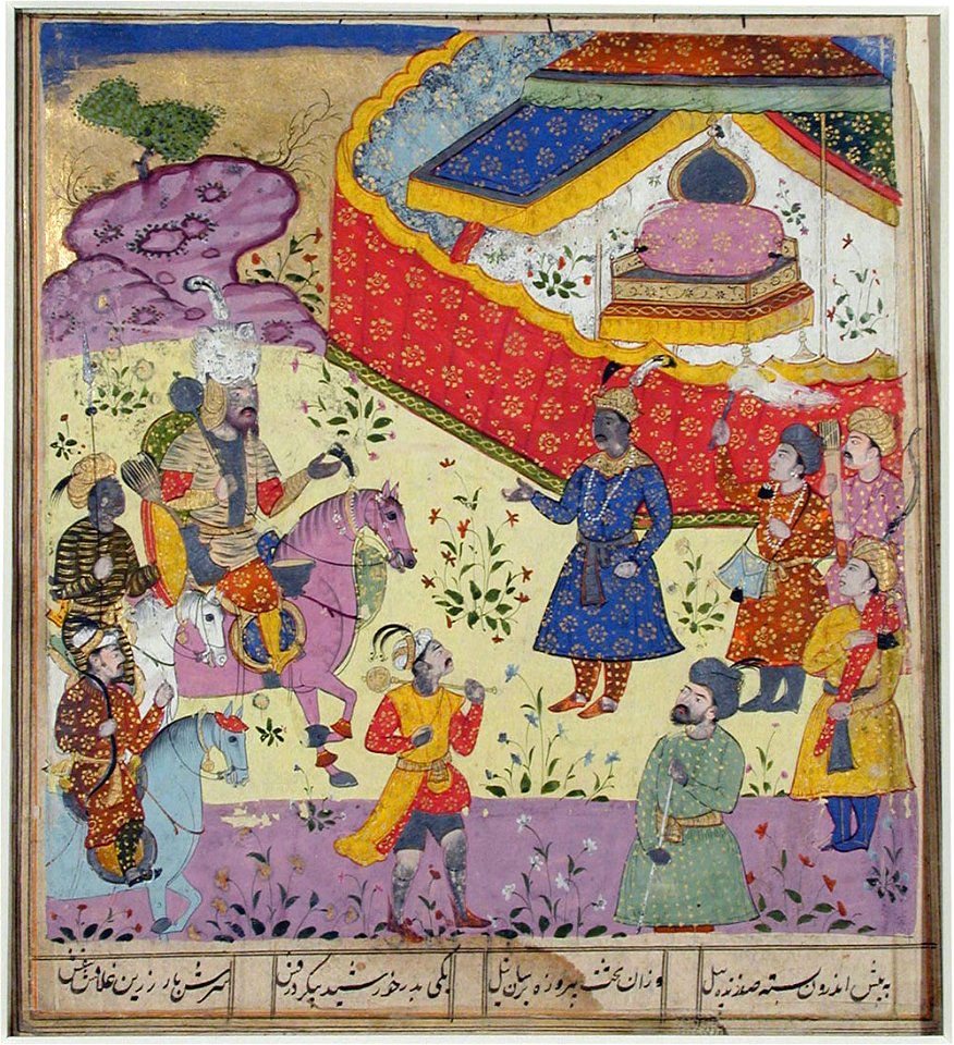 A king receives Rustam (6125075706)