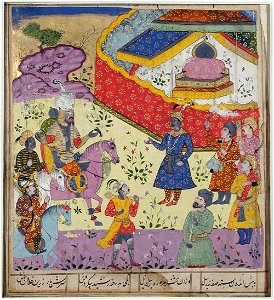 A king receives Rustam (6125075706)