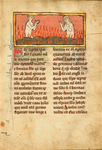 A Man and a Woman among Burning Stones - Google Art Project