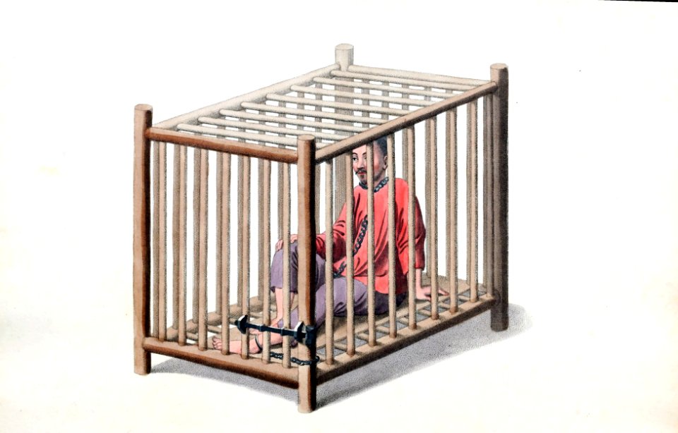 A Malefactor in a Cage