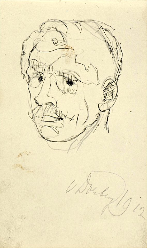 A Man by Theo van Doesburg Centraal Museum AB4539