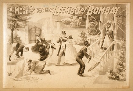 A magical musical comedy, Bimbo of Bombay LCCN2014636210