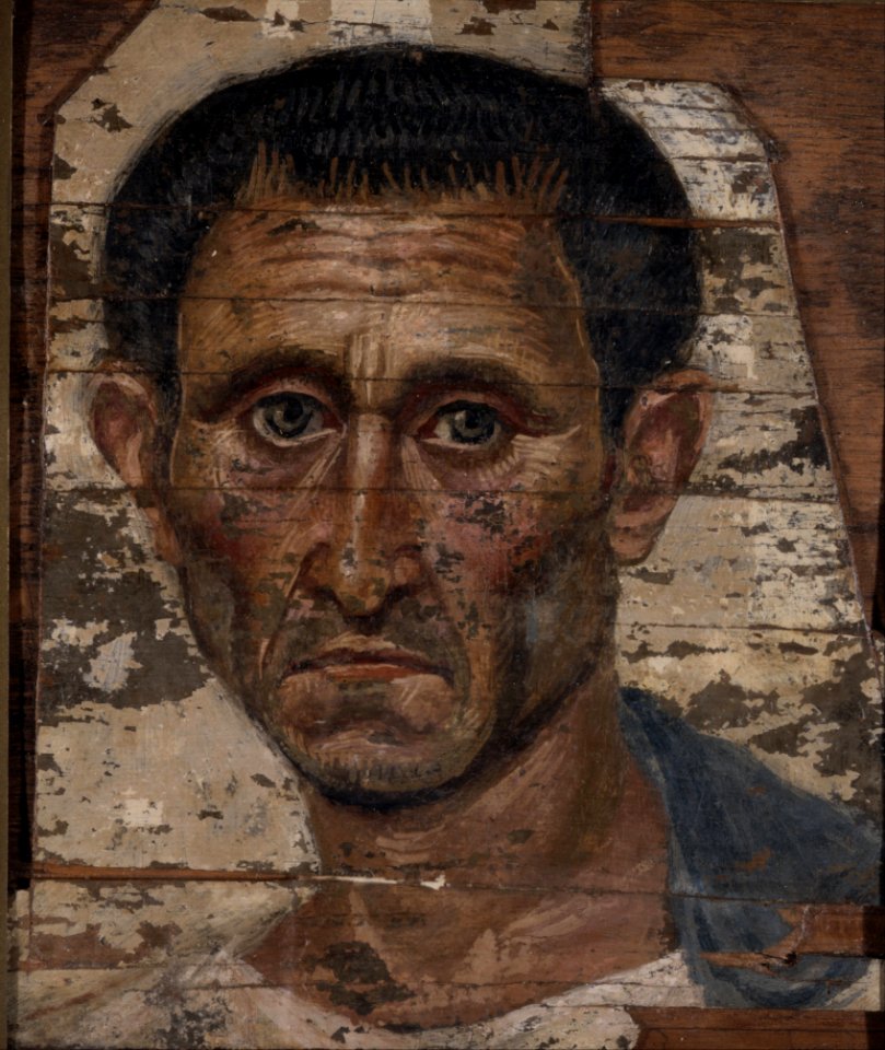 A man in a blue cloak - Google Art Project