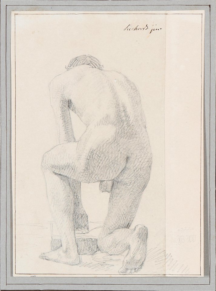 A male nude (Richardt)