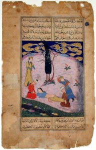 A man beats a slave before a ruler (6125067272)