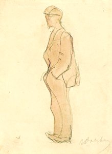A Man Standing with His Hands in His Pockets by Theo van Doesburg Centraal Museum AB4484
