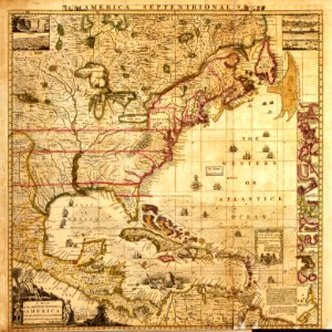 A map of the British Empire in America with the French and Spanish settlements adjacent thereto LOC 2009582407-2
