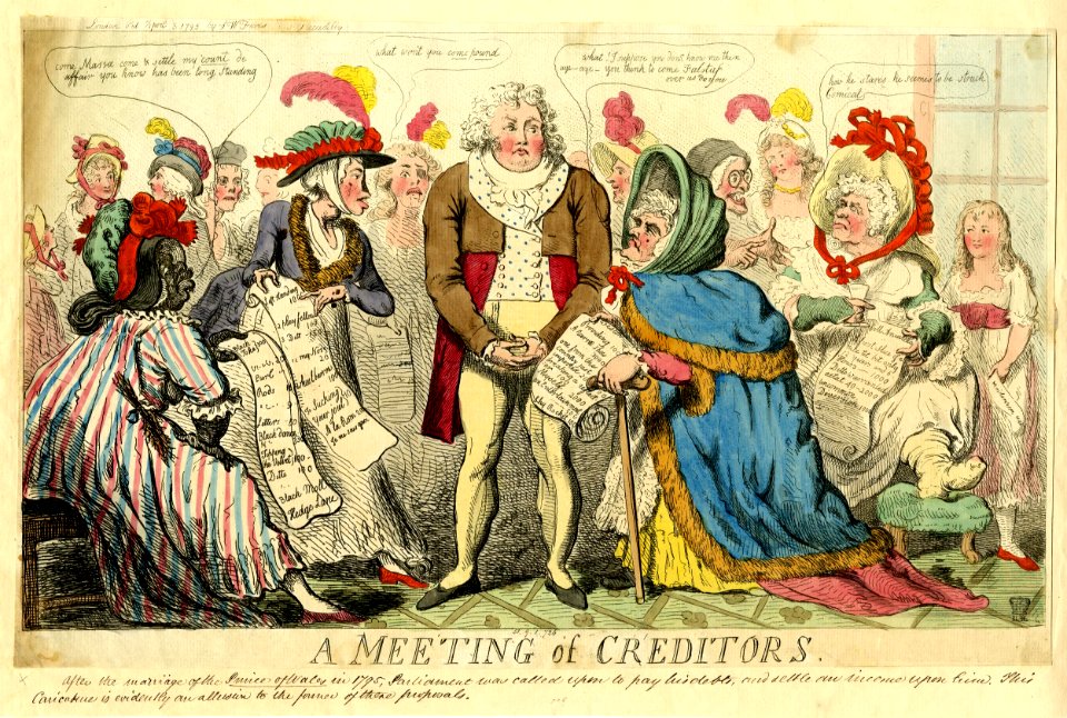 A meeting of creditors (BM 1851,0901.726)