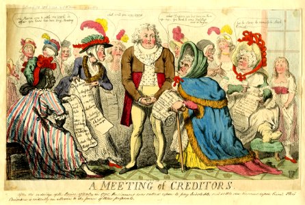 A meeting of creditors (BM 1851,0901.726)