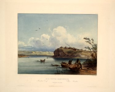 A Mandan village 0049v