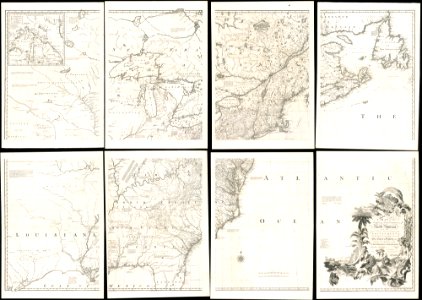 A map of the British and French dominions in North America - with the roads, distances, limits, and extent of the settlements, humbly inscribed to the Right Honourable the Earl of Halifax, and the (7118605149)