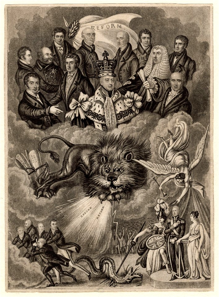 A Memento of the Great Public Question of Reform from NPG