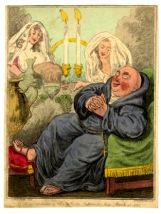 A monkish vision. (BM 1927,0308.134)