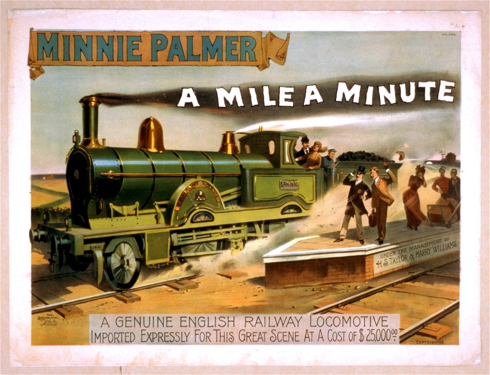 A mile a minute LCCN2014636084