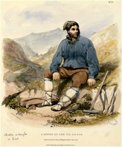 A Miner of Vic de Sos (i.e. Vicdessos) - Fonds Ancely - B315556101 A HARDING 084