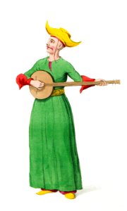 A musician belonging to the Grand Segnior - Dalvimart Octavien - 1804