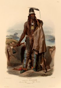A Minatarre chief 0057v