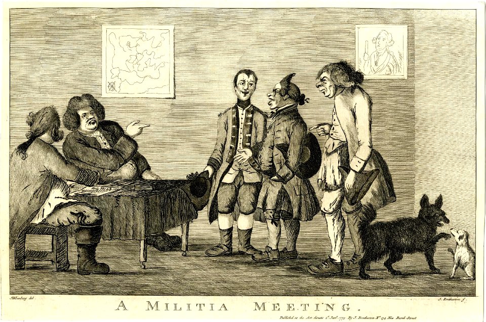A Militia Meeting (BM 1917,1208.3018)