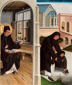 A Miracle of Saint Benedict A17552
