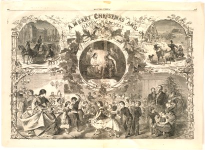 A merry Christmas and happy New Year (Boston Public Library)