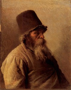 A miller by I.Kramskoy (1873, Russian museum). Free illustration for personal and commercial use.