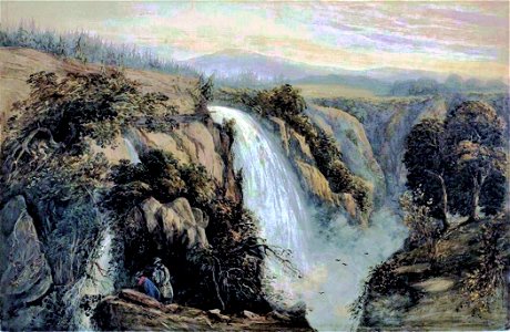 A Morning View of The Falls of Montmorency