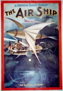 A musical farce comedy, The air ship by J.M. Gaites. LCCN2014636267