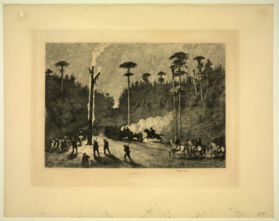 A night march - E. Forbes. LCCN2009633660