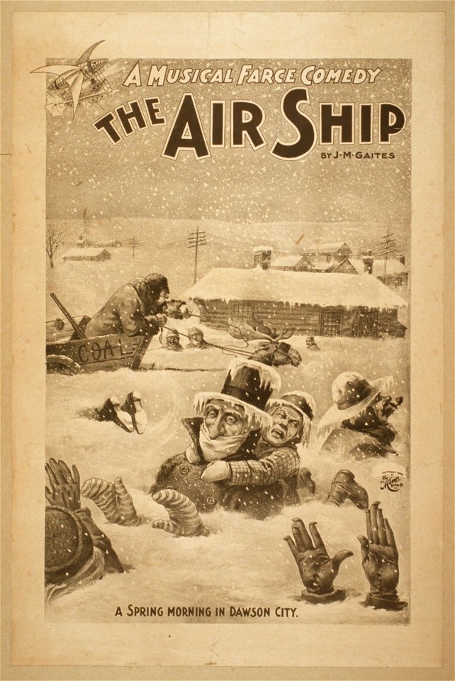 A musical farce comedy, The air ship by J.M. Gaites. LCCN2014636268