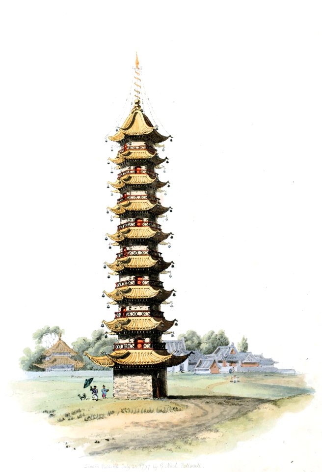 A PAGODA Near the City of Sou-tcheou