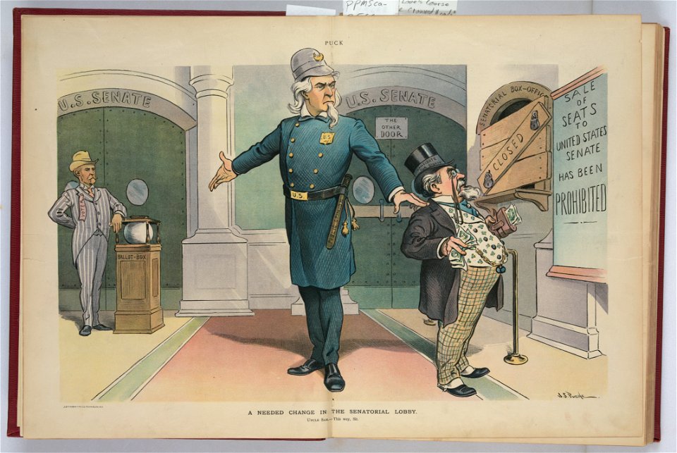 A needed change in the Senatorial lobby - J.S. Pughe. LCCN2010652043