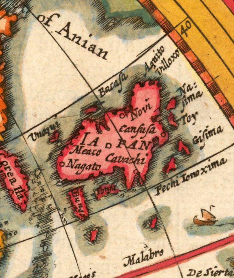 A New and Accurat Map of the World Drawne according to ye truest Descriptions lastest Discoveries & best observations yt have beene made by English or Strangers. 1651 (Aquito)