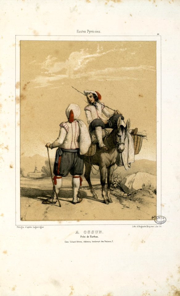 A Ossun, près de Tarbes (Hautes Pyrénées) - Fonds Ancely - B315556101 A FEROGIO 015