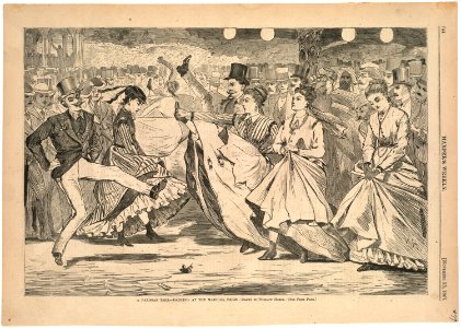 A Parisian ball -- Dancing at the Mabille, Paris (Boston Public Library)