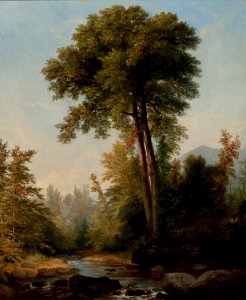 A Natural Monarch-Asher Brown Durand-1853. Free illustration for personal and commercial use.